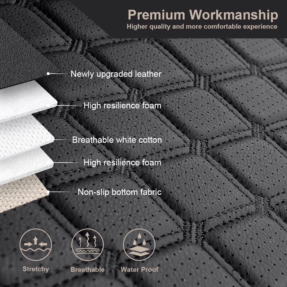 Cubiertas de Asiento para Automóvil GIANT PANDA Juego - Imagen 7