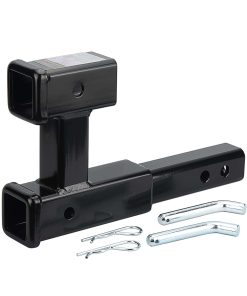 AUMOWE Dual Receiver Hitch Extender Trailer Hitch Extension