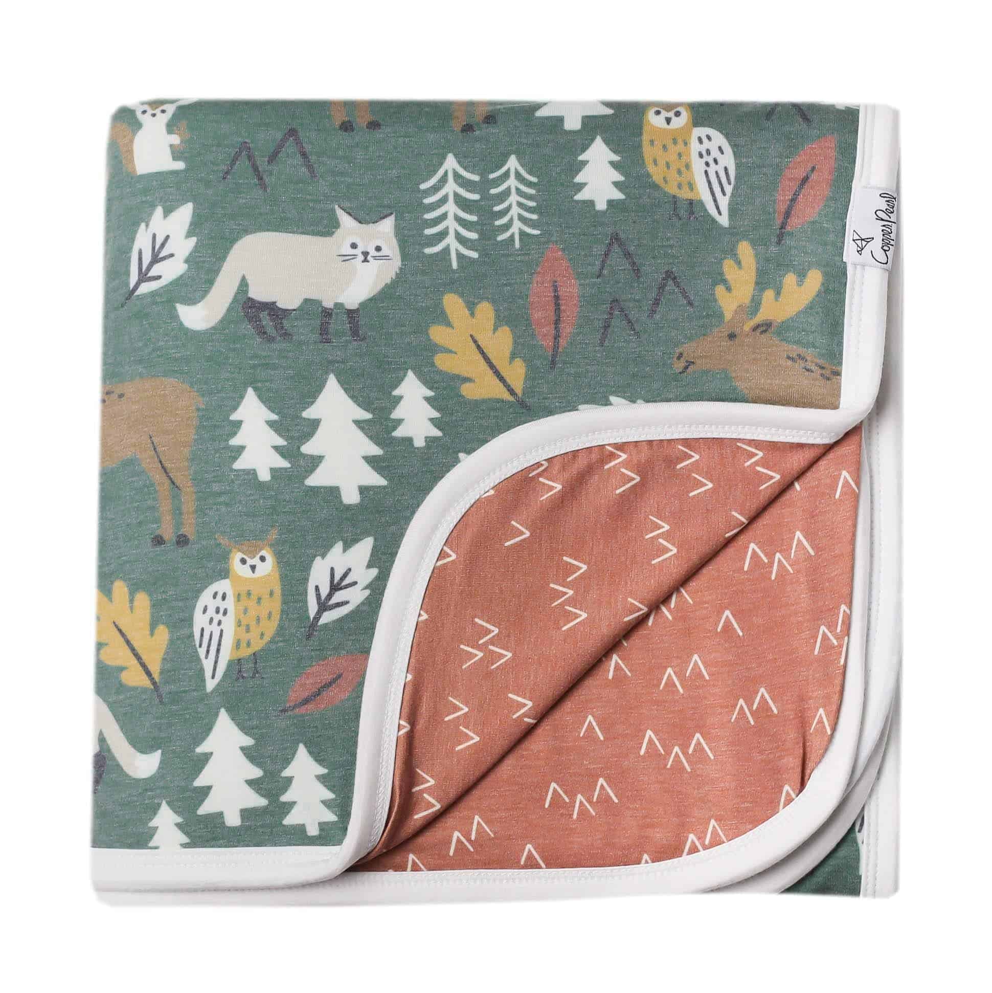 Manta para bebé de tres capas Copper Pearl Atwood: Suaves