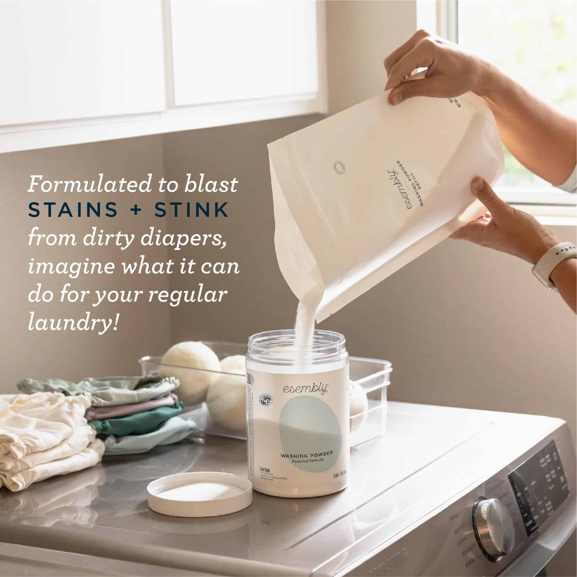 Detergente para Pañales de Tela Esembly Recambio de Bolsa - Imagen 6