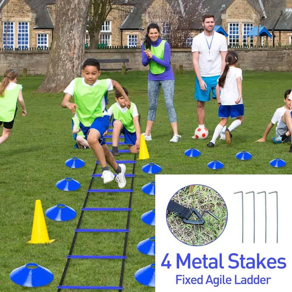 Set de Entrenamiento de Velocidad y Agilidad -Azul - Imagen 5