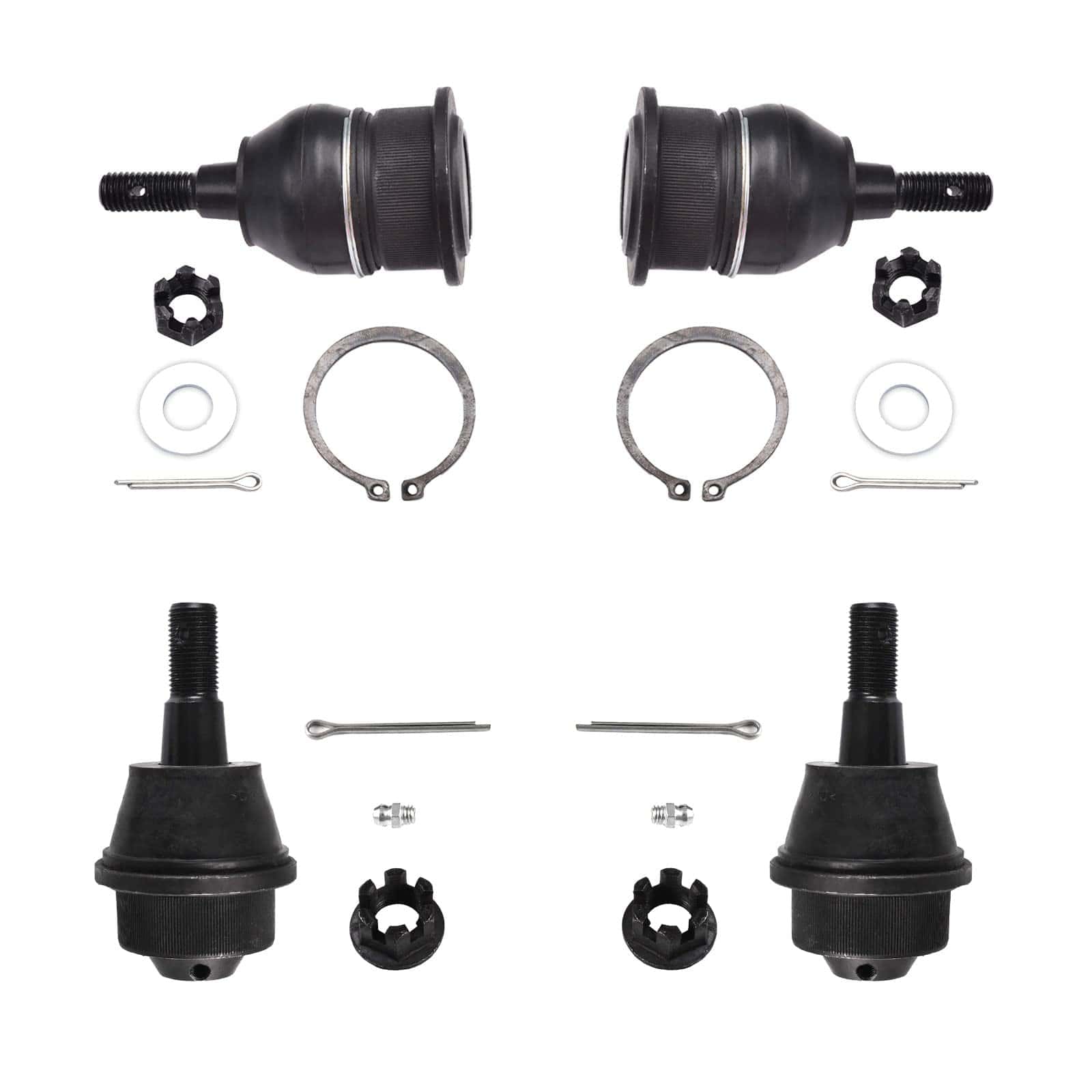 ASTARPRO 4pcs K6693 K6696 Balero Inferior Delantero &