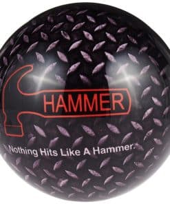 Bola de bolos Hammer Diamond Plate - Gris/Negro 8lbs