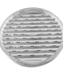 LS'BABQ Bandejas de Aluminio Desechables Redondas - Ideal