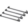 Mytee Products (4 Pack) Coil Rack/Chock, 33" Long, 10 Gauge