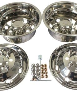 Simuladores de rueda de acero inoxidable XIUHUA de 16