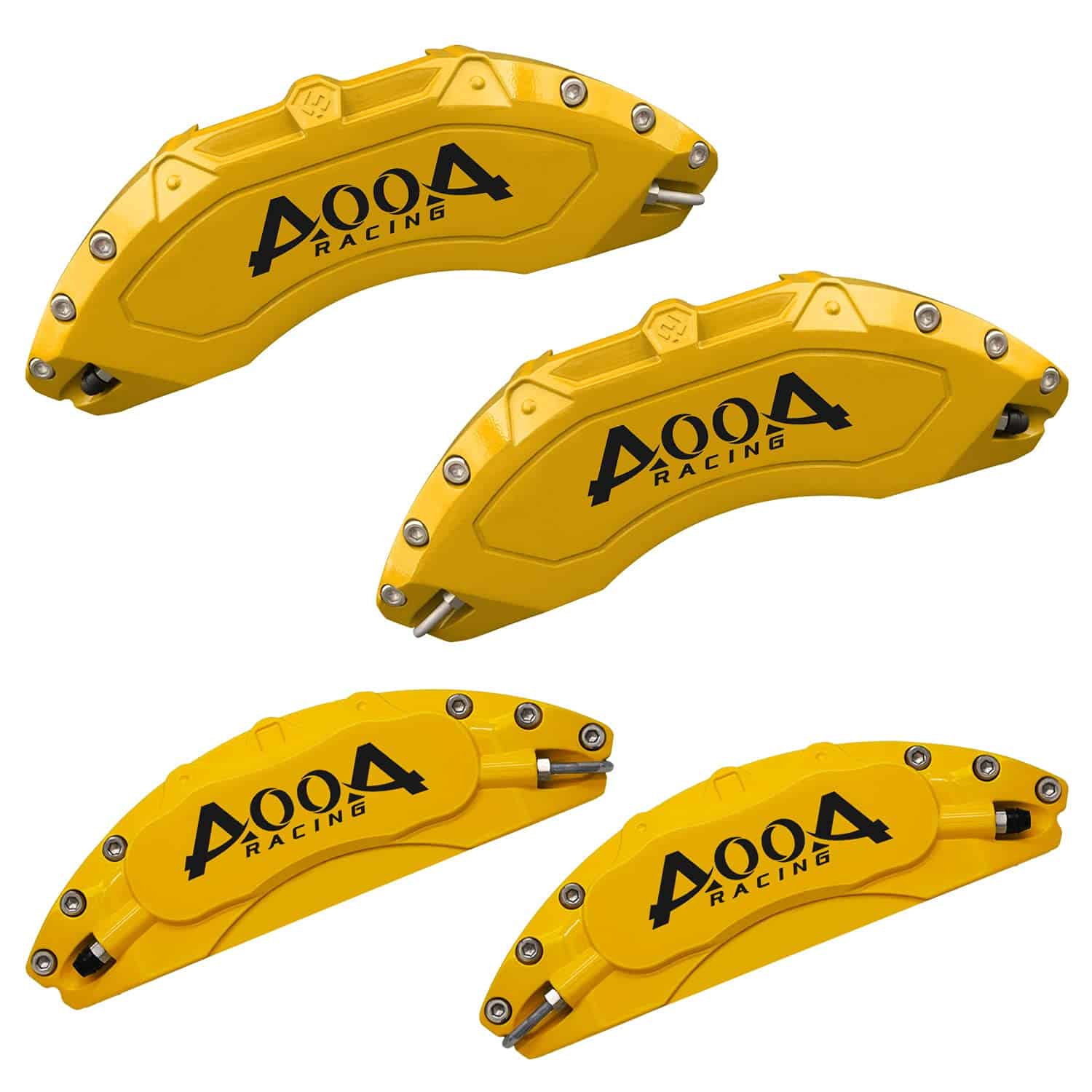 Cubiertas de Pinzas de Freno Amarillas con Caracteres