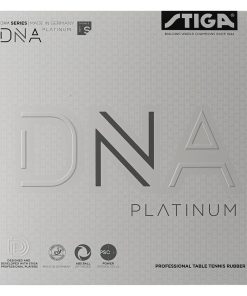 STIGA Goma de Tenis de Mesa DNA Platinum S, 2.3 con Agarre