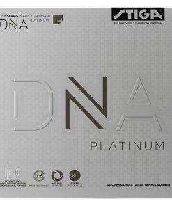 STIGA Goma de Tenis de Mesa DNA Platinum H, -Negro