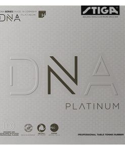 STIGA Goma de Tenis de Mesa DNA Platinum H, -Rojo