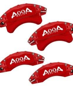 AOOA Cubiertas de pinza de freno de -Rojo