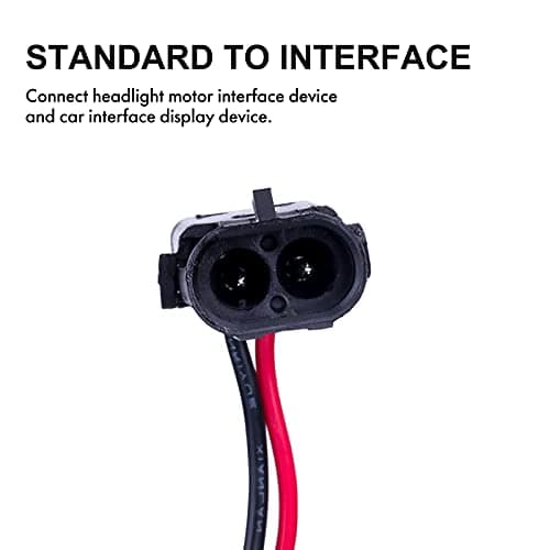 Motor de faro delantero para Pontiac Fiero izquierdo de - Imagen 6