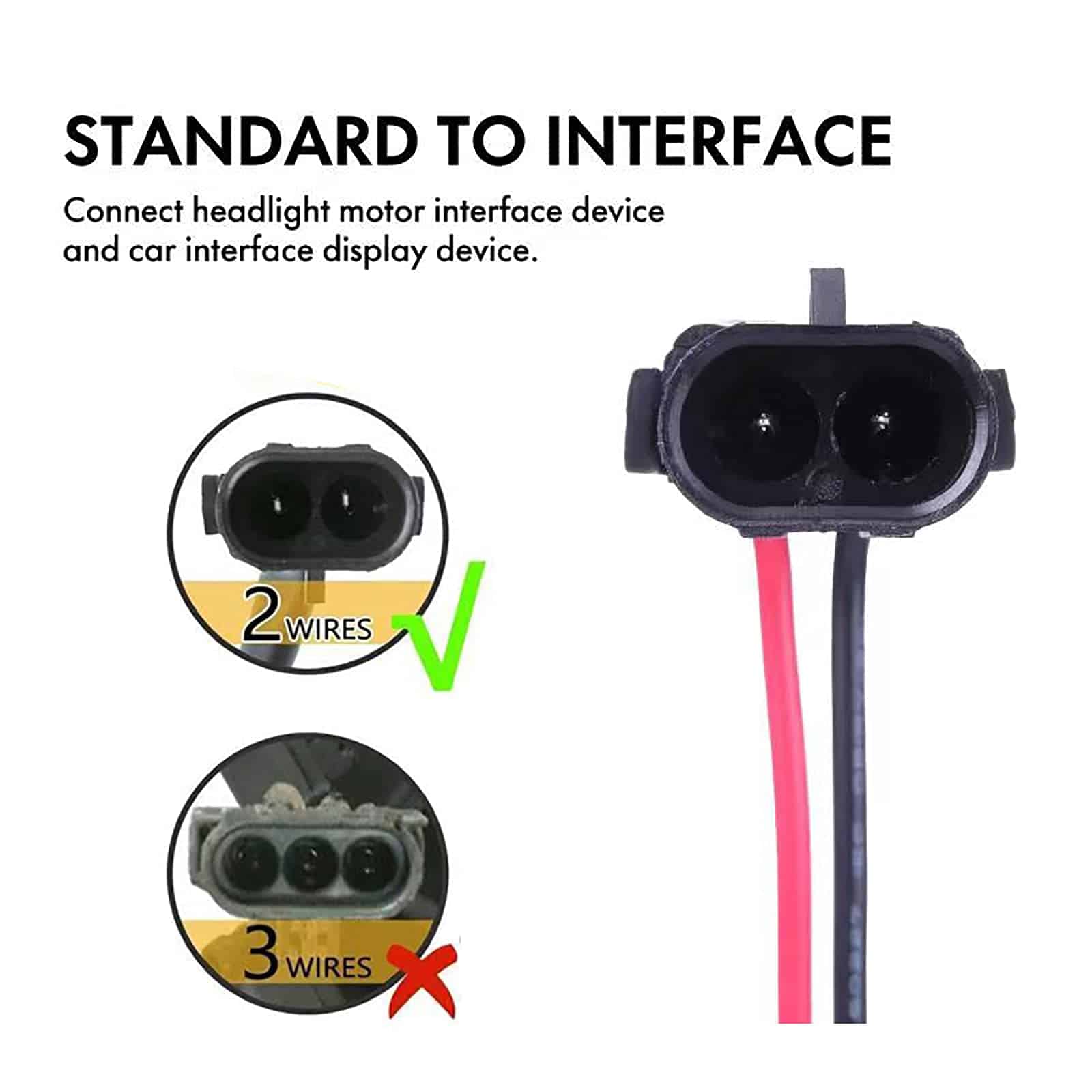 Motor DCKING para faro delantero Chevrolet Corvette - Imagen 3