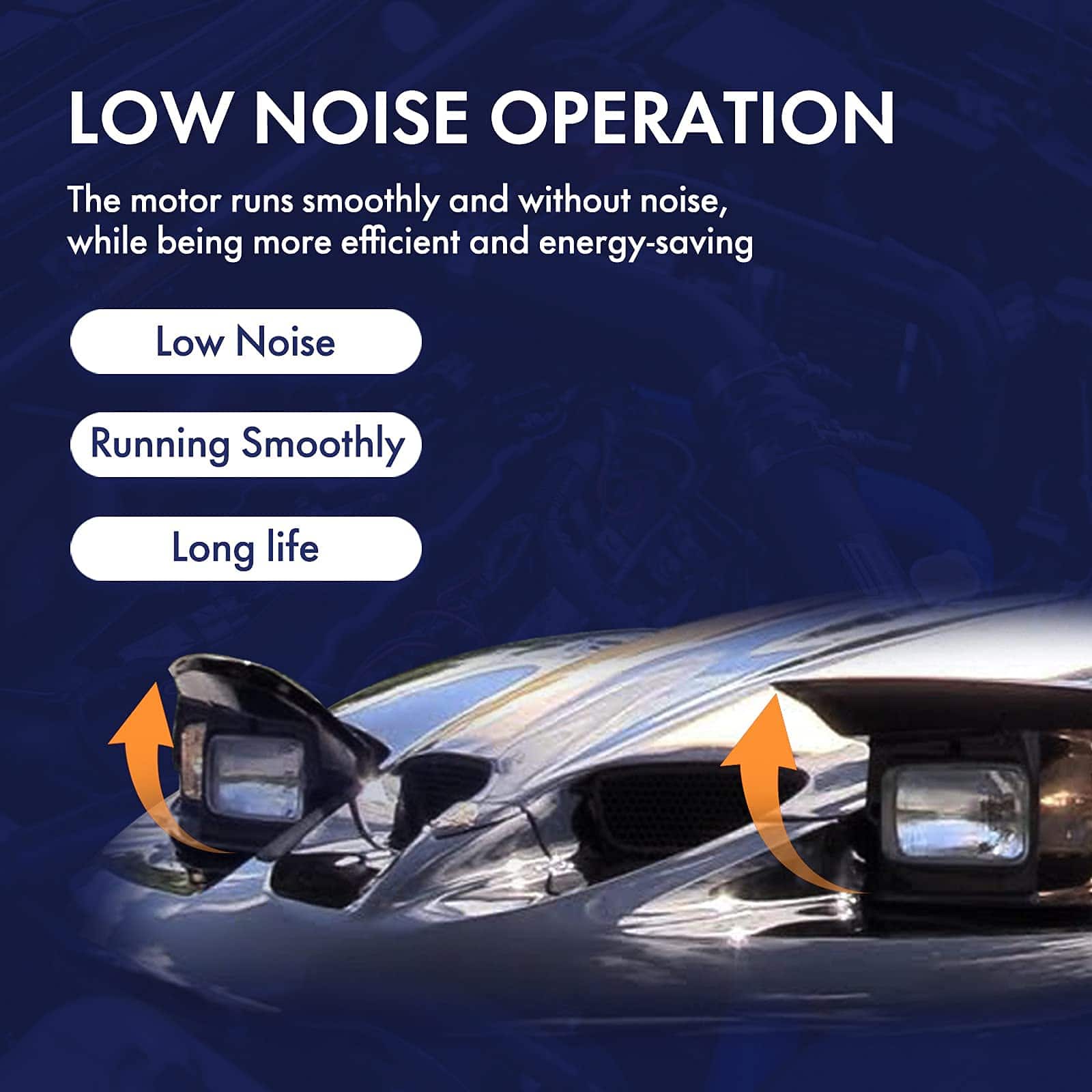 Motor DCKING para faro delantero Chevrolet Corvette - Imagen 4