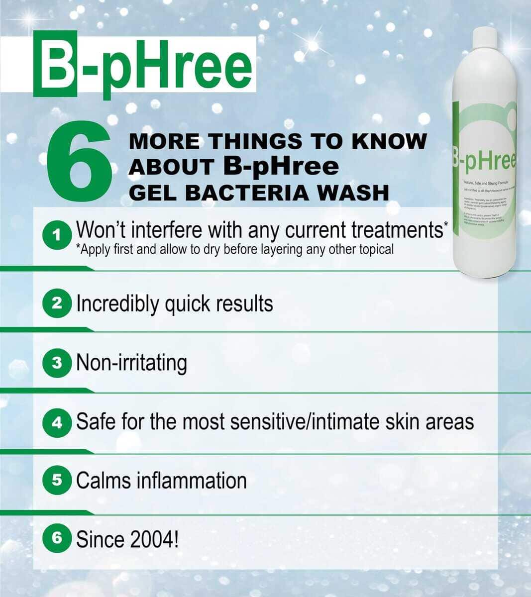 B-phree Gel Pre-Wash - Certificado por Laboratorio para - Imagen 5