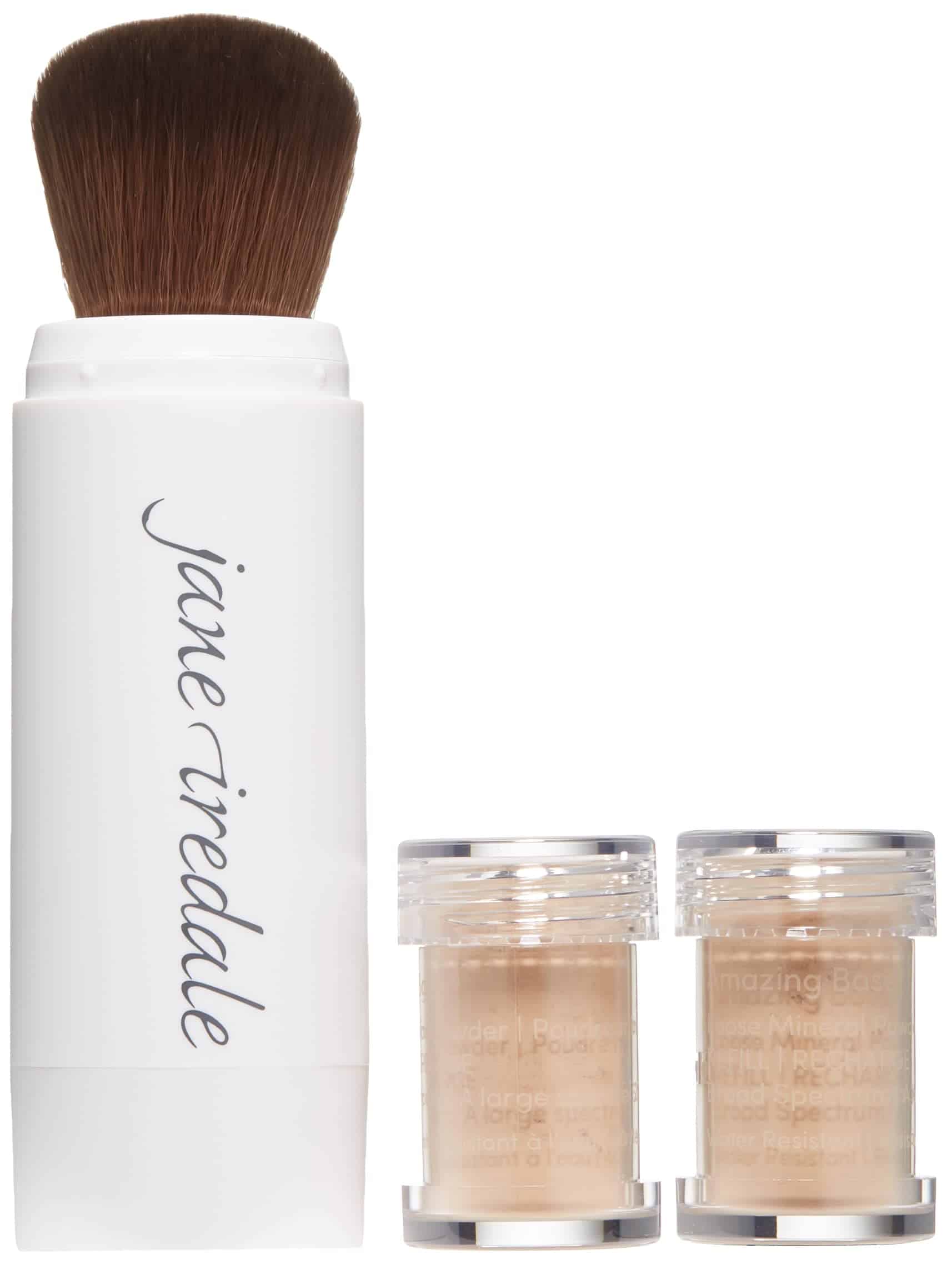 Brocha Recargable jane iredale Amazing Base, Suntan, 0.18 oz - Imagen 5