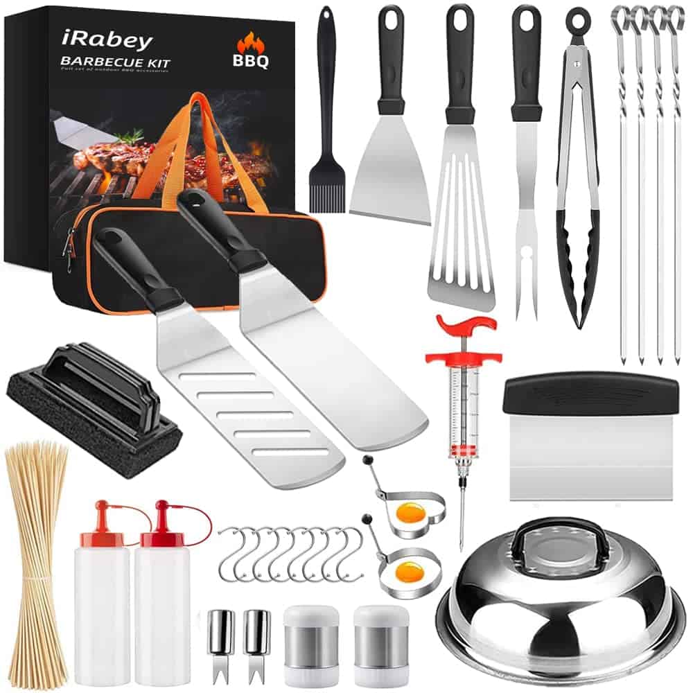 Kit de Accesorios para Parrilla, 131 Piezas Set de
