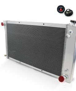 Radiador de Aluminio de 3 Filas ECMRAD Compatible con Chevy