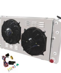 Combo de Radiador y Ventiladores de 3 Filas ECMRAD para