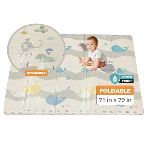 Tapete de Juego Extra Grande para Bebés Motherly Haven,