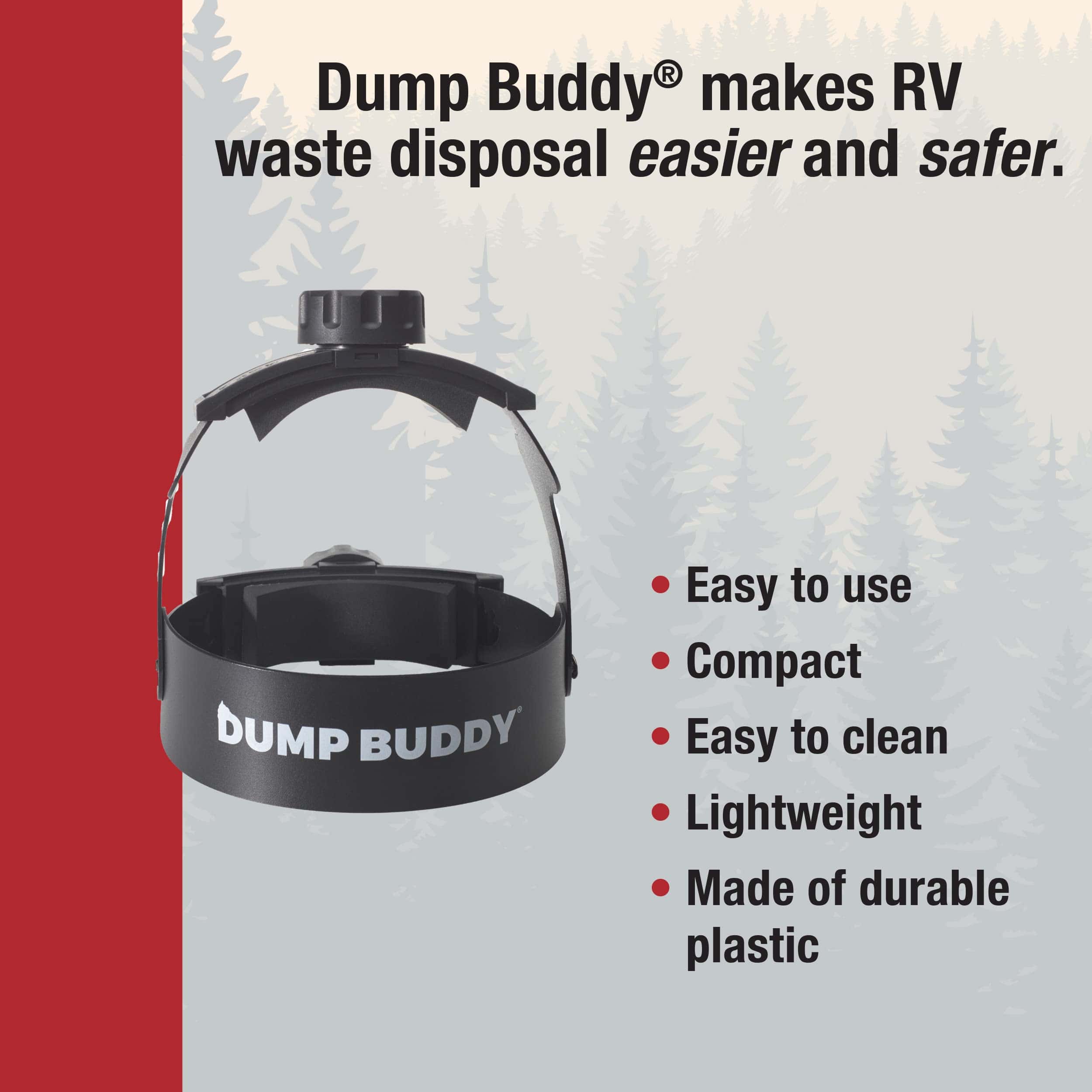 Dispositivo de sujeción de manguera de RV Dump Buddy - - Imagen 4