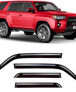 Voron Glass Deflectores de Lluvia Extra -Negro