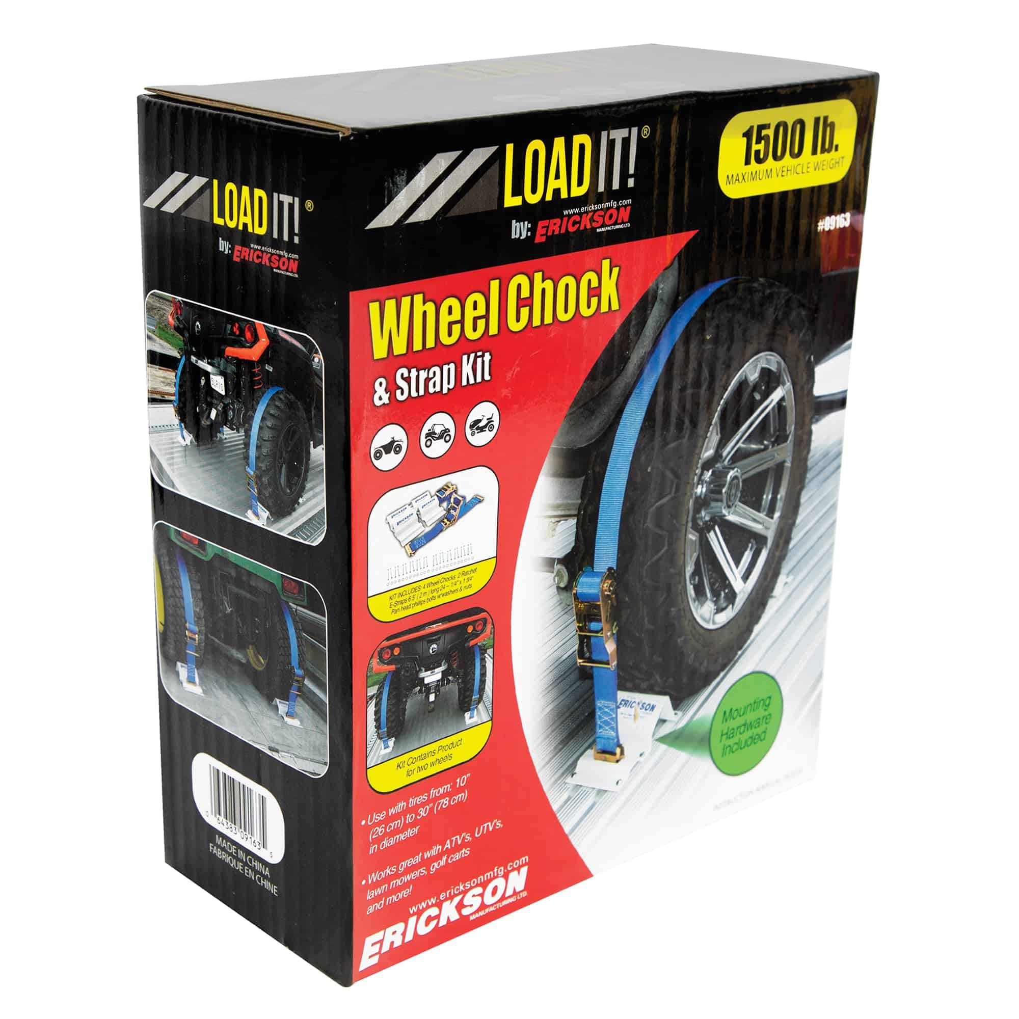 Kit de Sujeción de Rueda Erickson 09163 Wheel Chock - Imagen 3