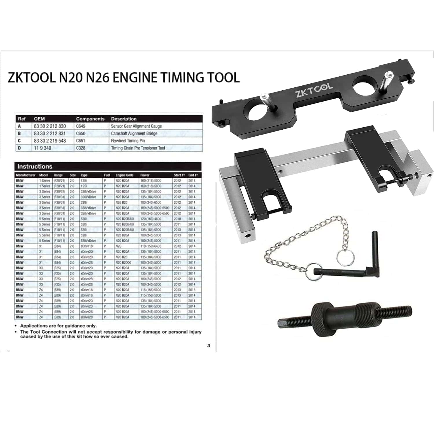 Kit de Herramientas de Bloqueo de Sincronización de Árbol - Imagen 6