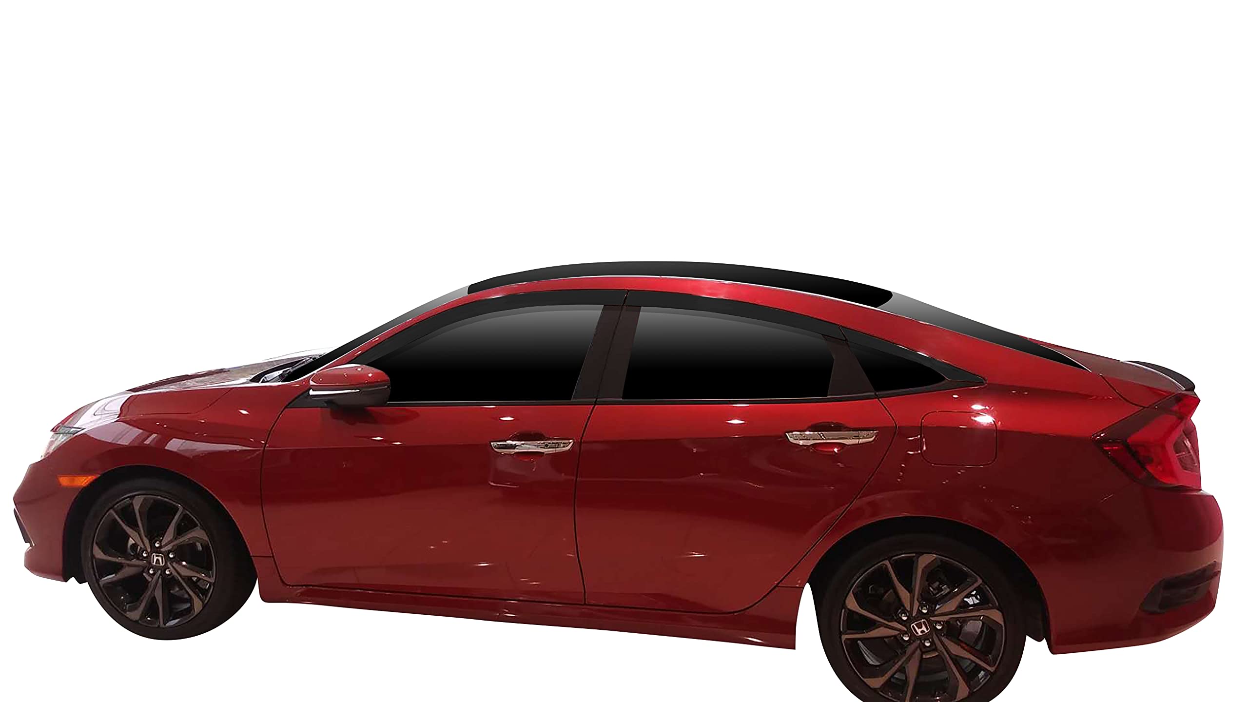 AUTOCLOVER Juego de 6 deflectores de lluvia para ventanas - Imagen 5