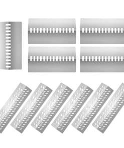 Placas protectoras de calor Folocy Grill Flame Tamer para