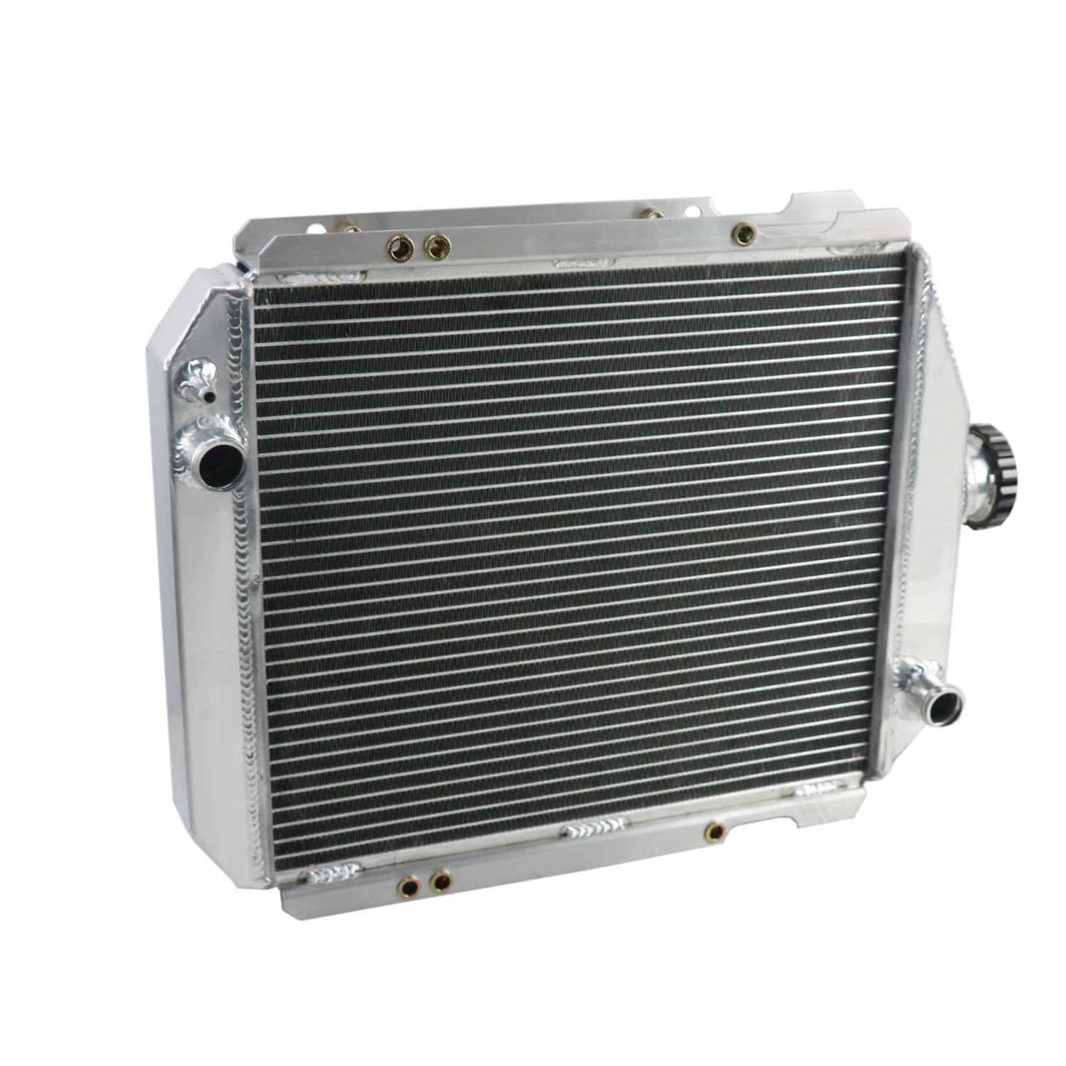 Radiador de aluminio de 2 filas ECMRAD para John Deere 850