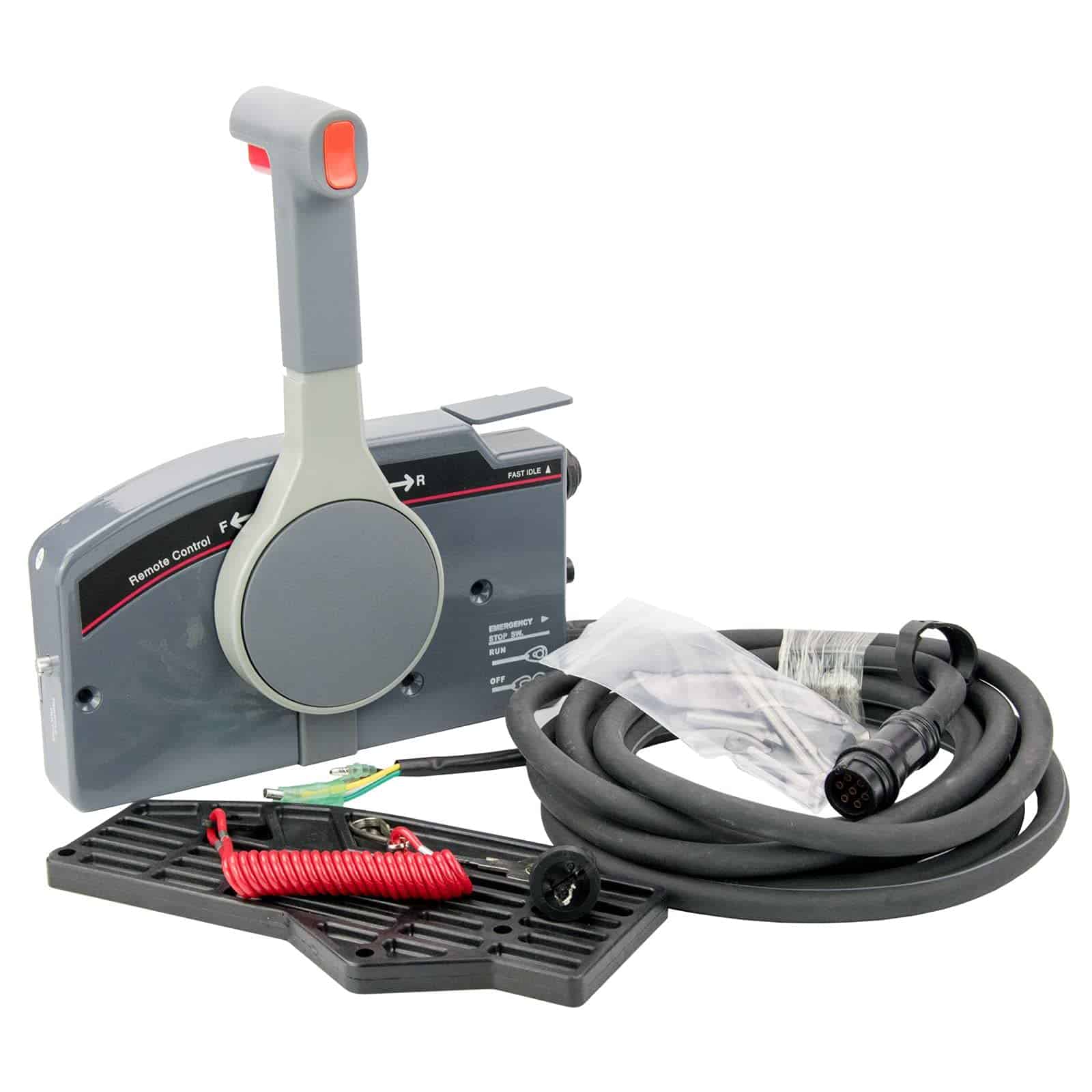 Caja de Control Remoto para Motor Fuera de Borda Marino,