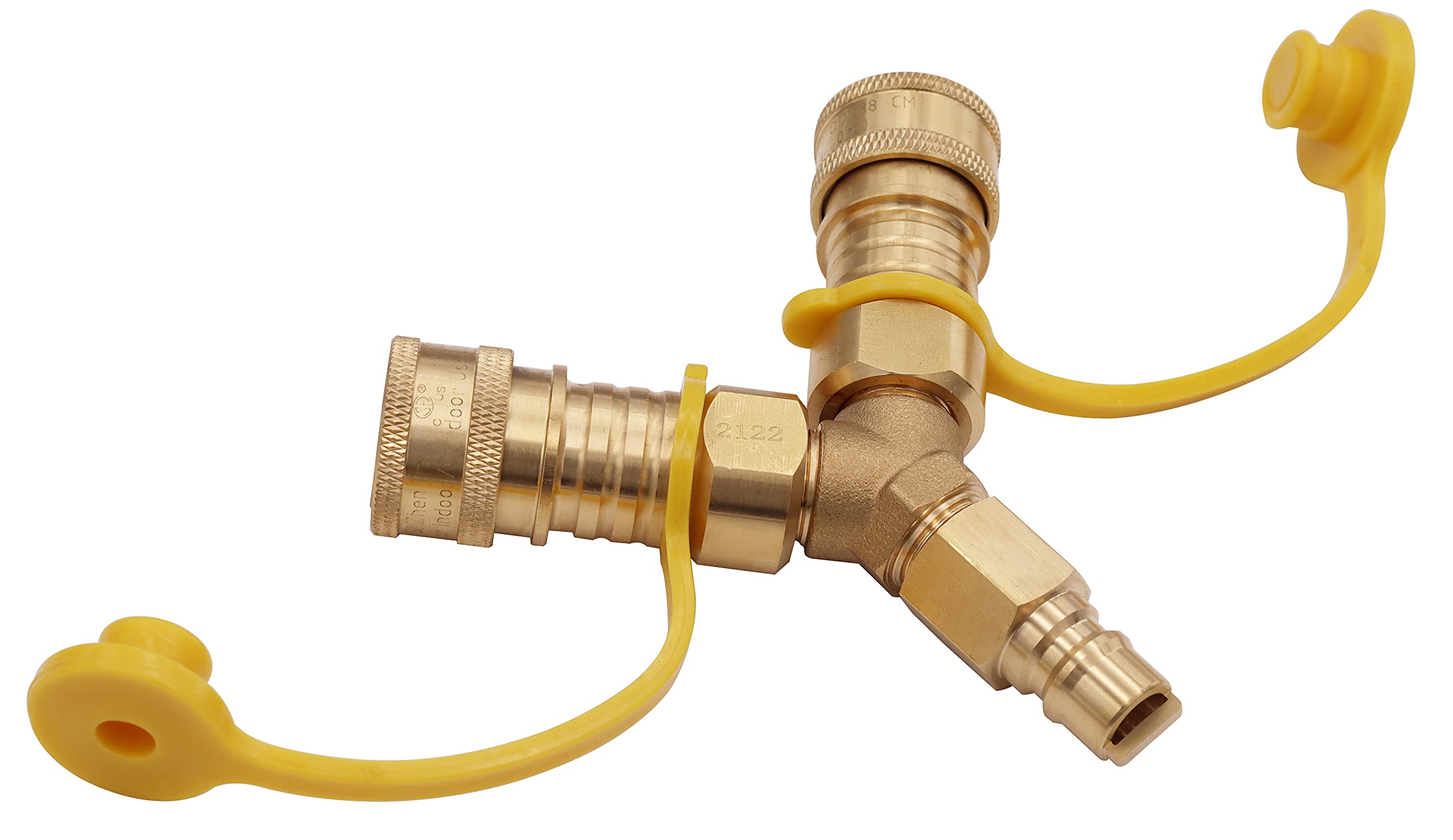 Adaptador de Conexión Rápida de Gas Natural de 3/8" con - Imagen 7