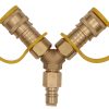 Adaptador de Conexión Rápida de Gas Natural de 3/8" con