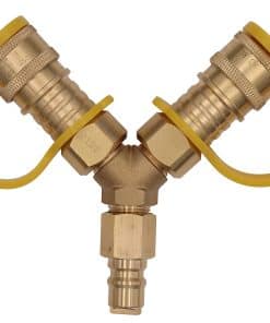 Adaptador de Conexión Rápida de Gas Natural de 3/8" con