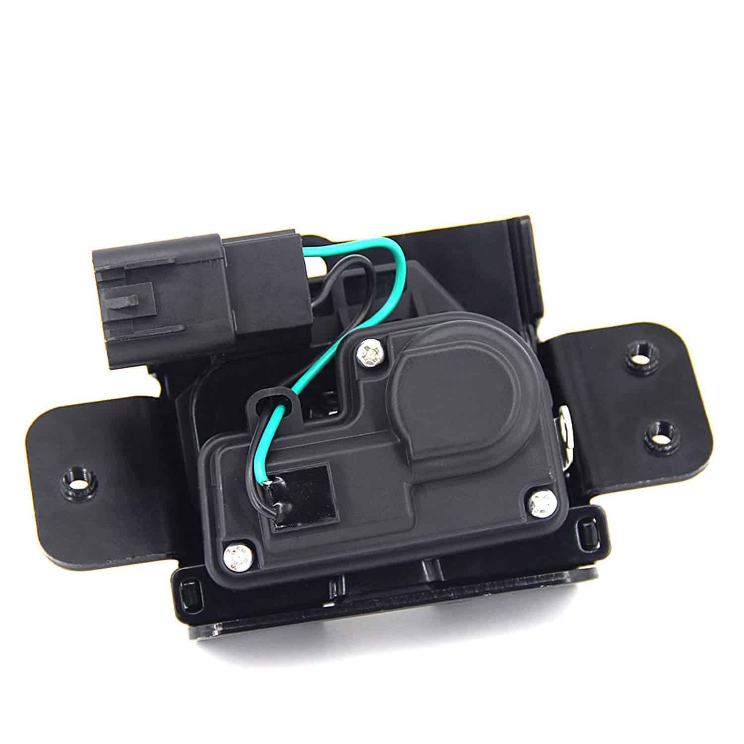 Actuador de cerradura de portón trasero con pestillo de