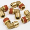 Conjunto de 5 Conectores de Compresión de Latón DOT Mytee