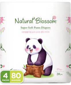 Pañales para bebé Natural Blossom | -Blanco