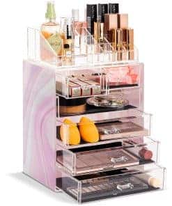 Organizador de Maquillaje y Joyas -Estampado Tie Dye