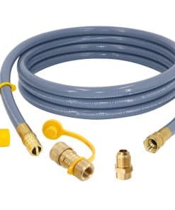 Manguera de Gas Natural de 12 Pies 1/2 Pulgada con Conector