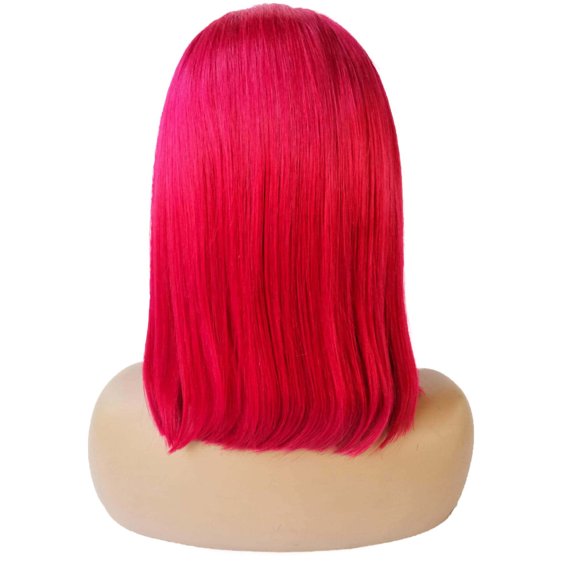 Pelucas de Cabello Humano Rojo Bob Pelucas Sin Encaje - Imagen 5