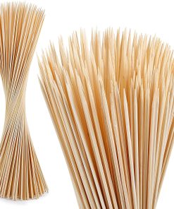 300 PCS Palitos de Bambú para Asar Malvaviscos, Pinchos