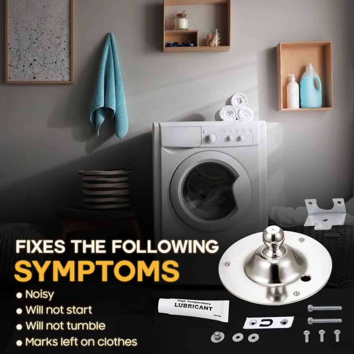 Kit de Cojinete Trasero de Tambor de Secadora Seentech - Imagen 6