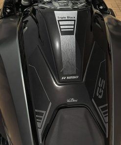 Calcomanías 3D de Resina para Motocicleta -Plata