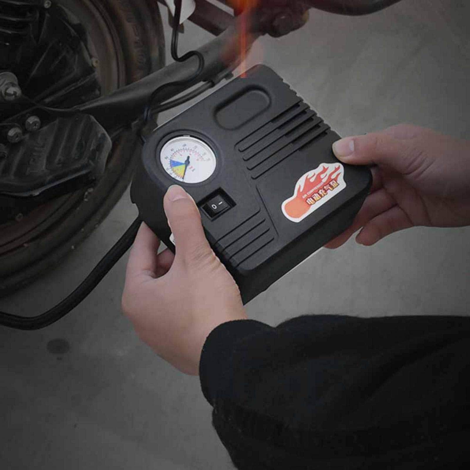 Inflador de neumáticos Yunir, Bomba de Neumáticos para - Imagen 3