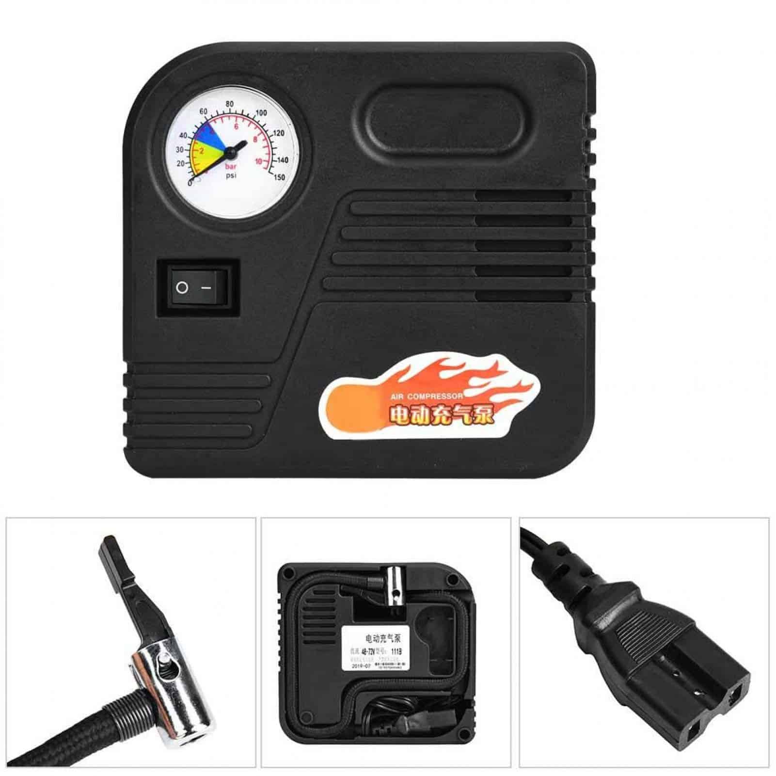 Inflador de neumáticos Yunir, Bomba de Neumáticos para - Imagen 10