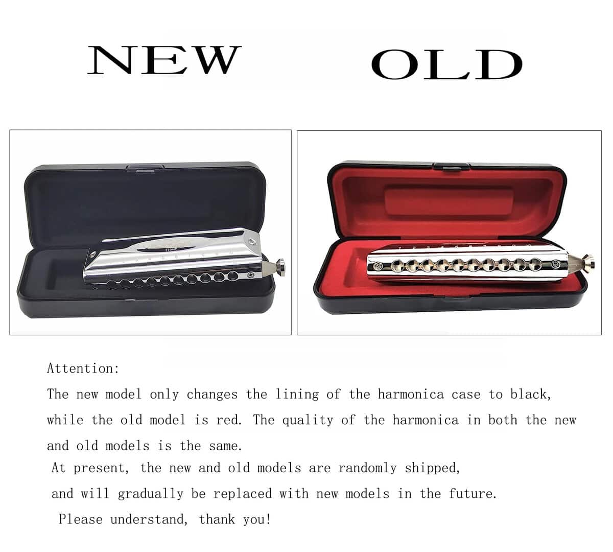 Armonica Cromática de 10 Orificios y 40 Tonos T10-40 con - Imagen 9