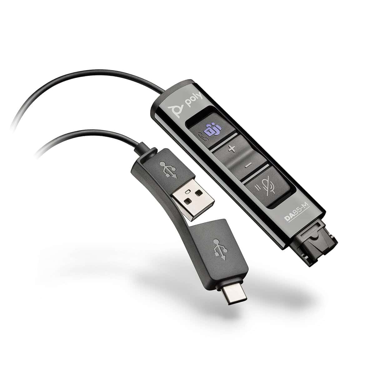 Adaptador Digital USB-A/USB-C Poly - DA85M (Plantronics) -