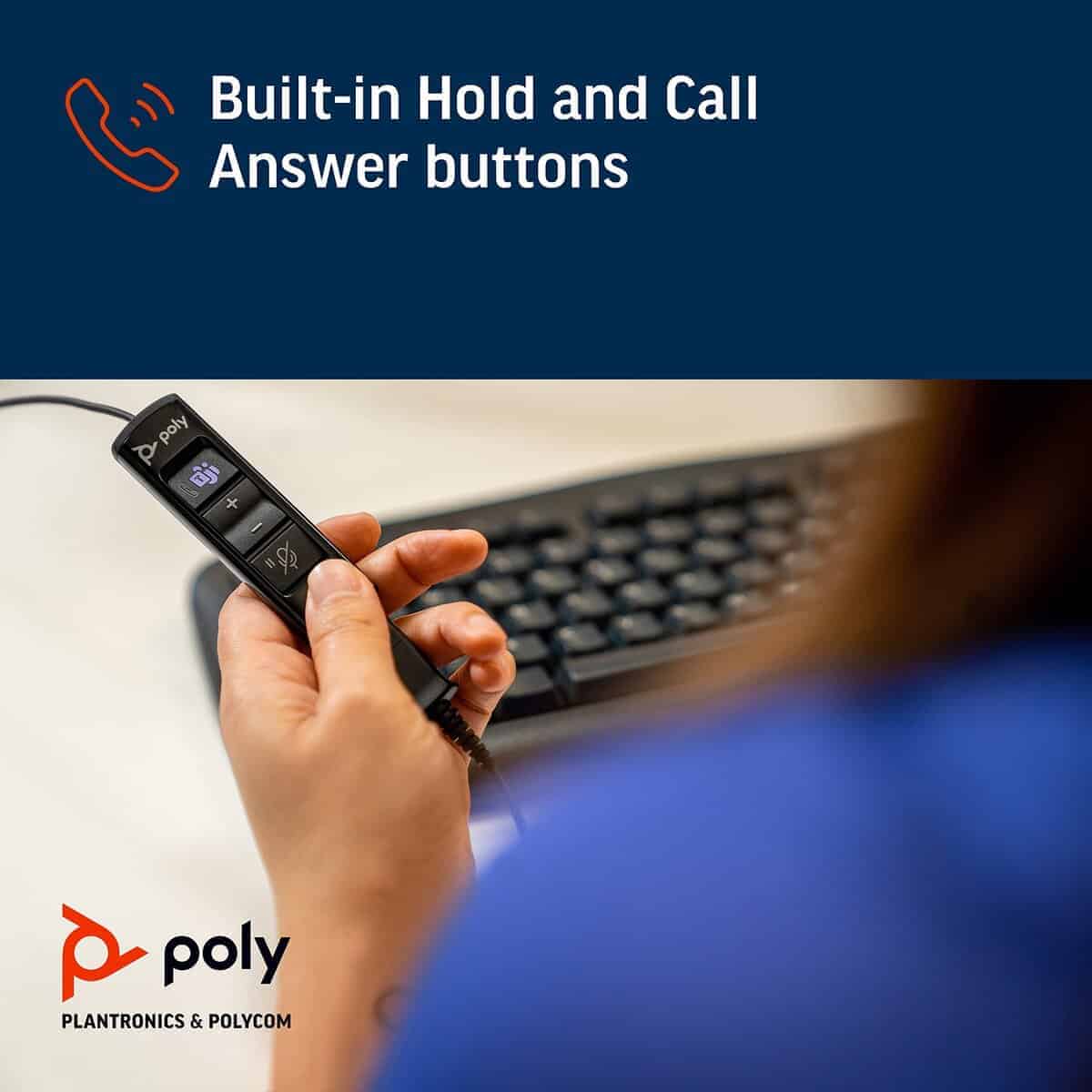 Adaptador Digital USB-A/USB-C Poly - DA85M (Plantronics) - - Imagen 6