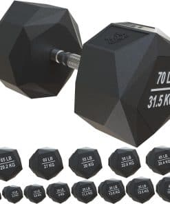 Mancuerna Prism para Entrenamiento de Fuerza - 5 Lb a 70 Lb